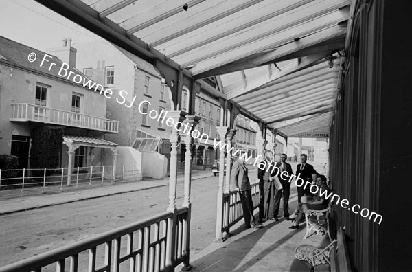 CENTRAL HOTEL  FRONT AND VERANDAH